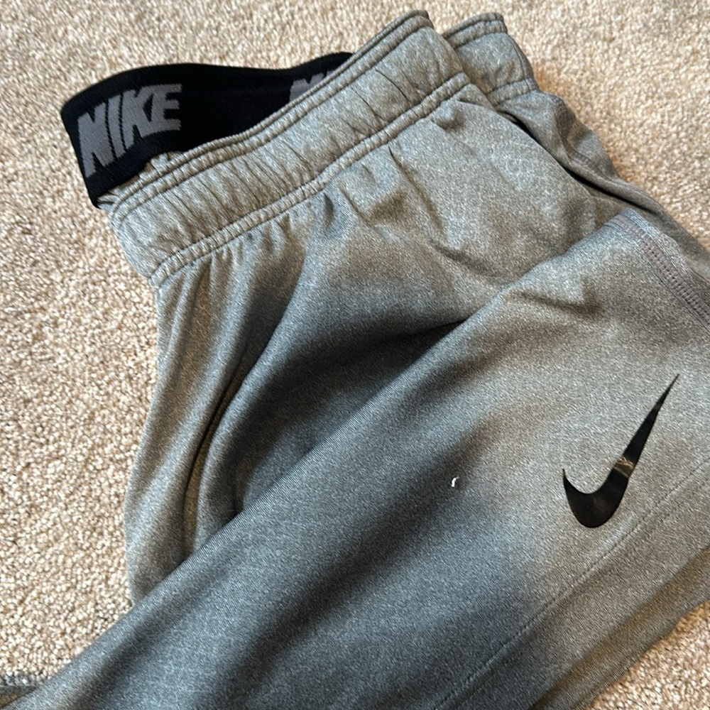 Nike Dri-Fit Size L Gray Shorts